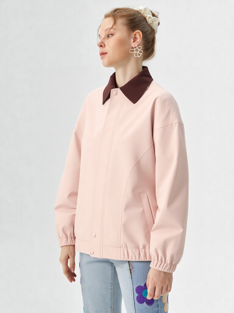Geaca Emma cu Guler Polo
