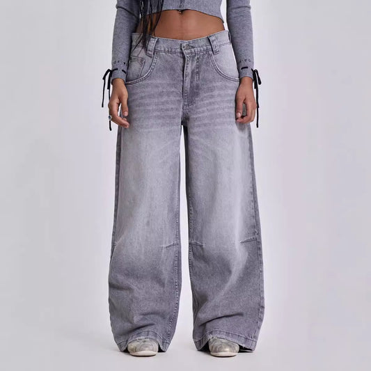 Pantaloni Jeans Gri Mara