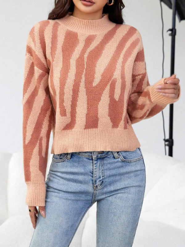 Pulover Jacquard Casual