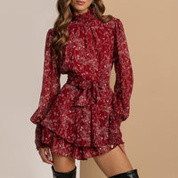 Burgundi Floral