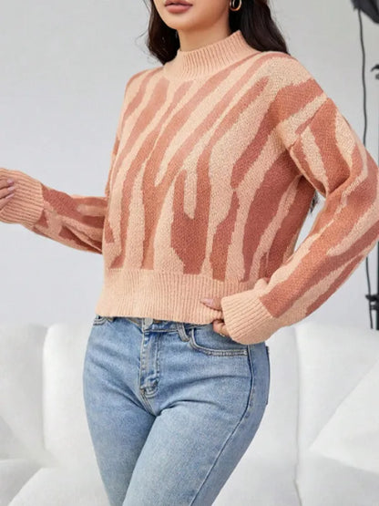 Pulover Jacquard Casual