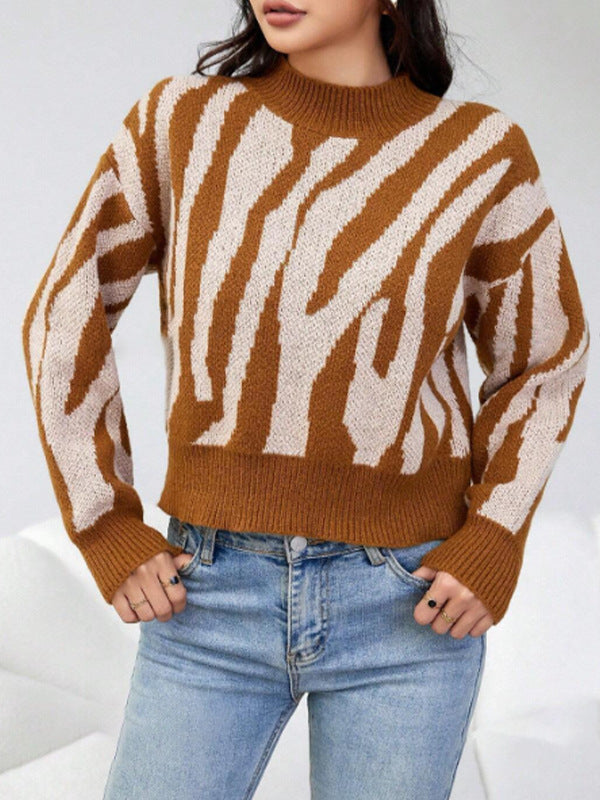 Pulover Jacquard Casual