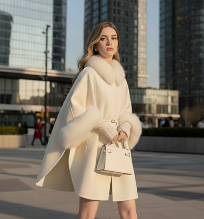 Palton Isabella cu Blana Naturala