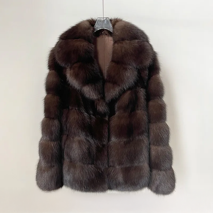 Geaca Blana Imitatie Nurca Livia