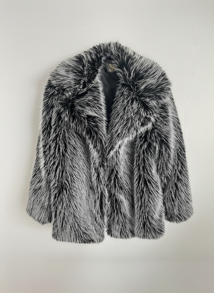 Geaca cu Blana Faux Mara