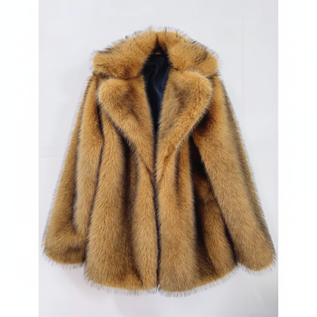 Geaca cu Blana Faux Mara