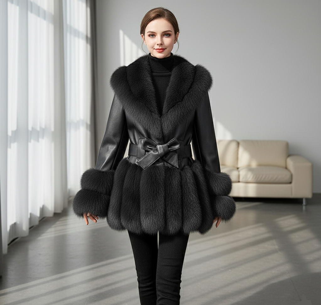 Jacheta Elena cu Blana Faux